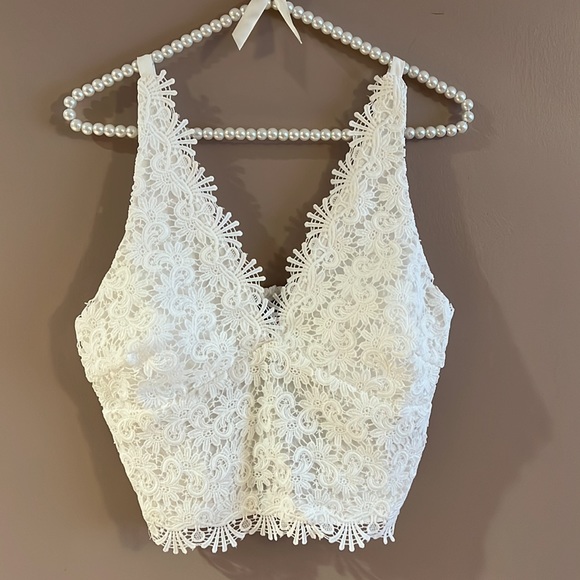 Lucy Paris Crop Tank Top - Picture 2 of 7